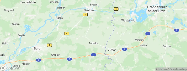 Tucheim, Germany Map