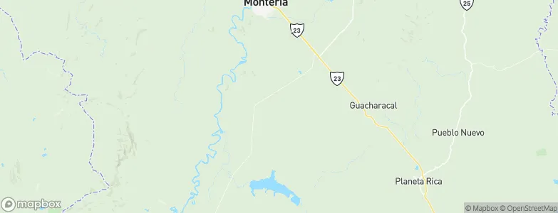 Tuchín, Colombia Map