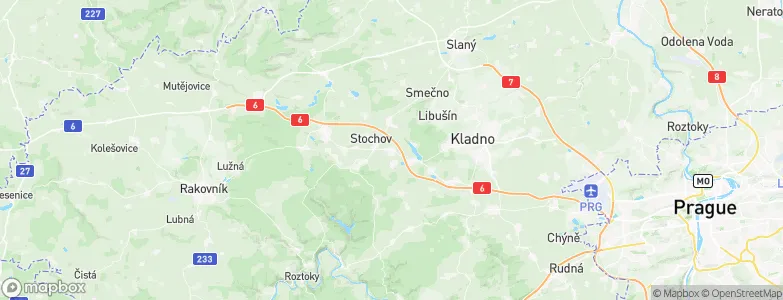 Tuchlovice, Czechia Map