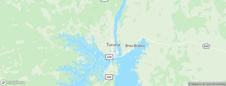 Tucuruí, Brazil Map