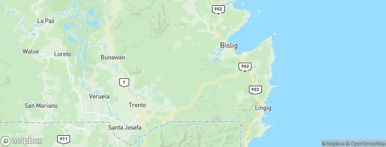 Tudela, Philippines Map
