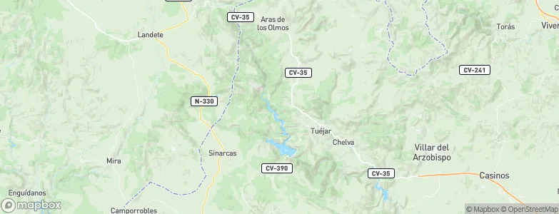 Tuéjar, Spain Map