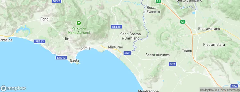 Tufo, Italy Map