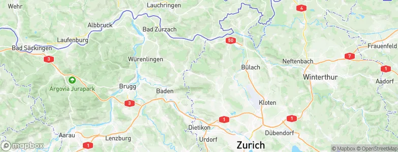 Tüfwis, Switzerland Map