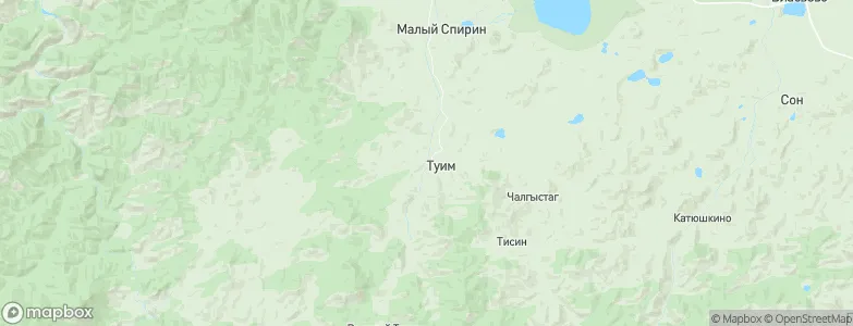 Tuim, Russia Map