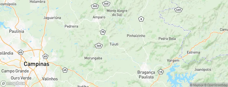 Tuiuti, Brazil Map