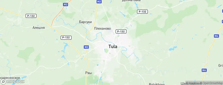 Tula, Russia Map