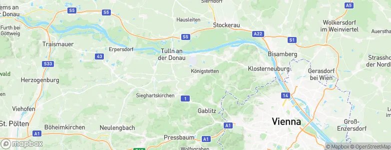 Tulbing, Austria Map