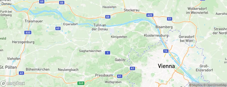Tulbing, Austria Map