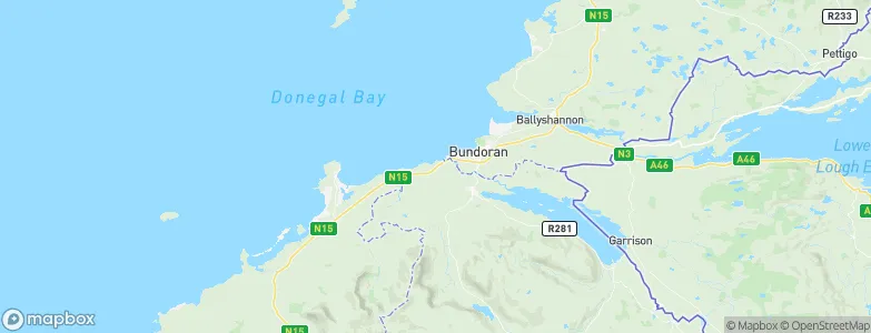 Tullaghan, Ireland Map