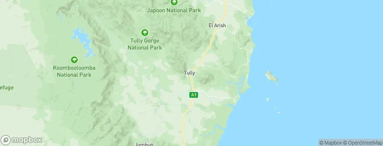 Tully, Australia Map