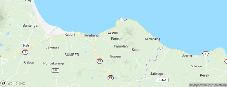 Tulung, Indonesia Map