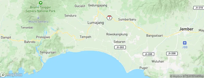 Tulusmulyo, Indonesia Map