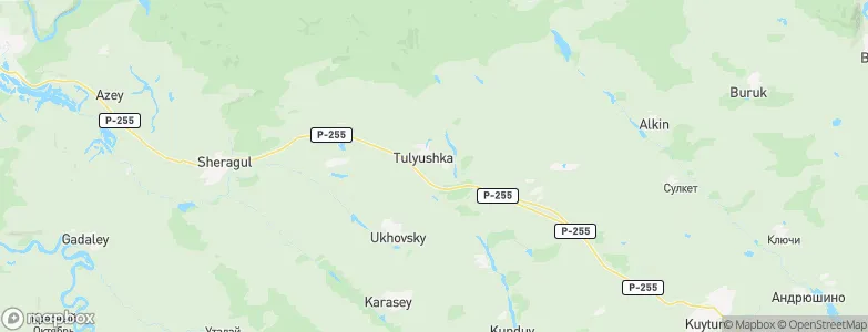 Tulyushka, Russia Map