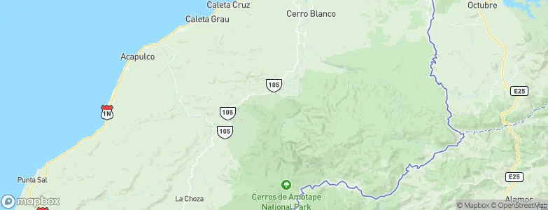 Tumbes, Peru Map