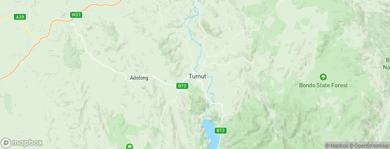 Tumut, Australia Map