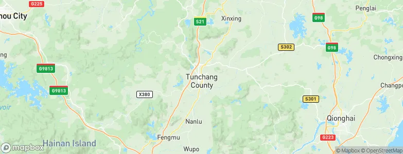 Tuncheng, China Map