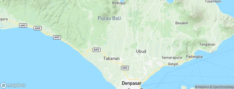 Tunjuk Selatan, Indonesia Map