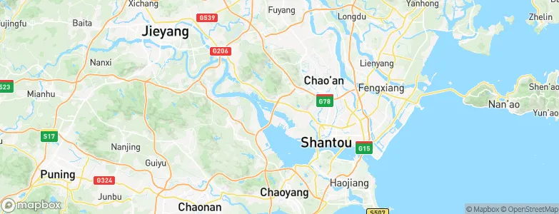 Tuotang, China Map