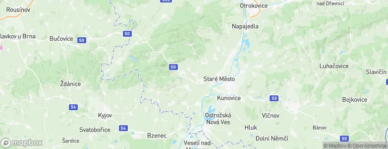 Tupesy, Czechia Map