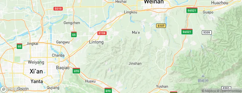 Tuqiao, China Map