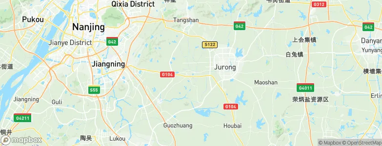 Tuqiao, China Map