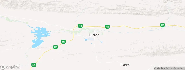 Turbat, Pakistan Map