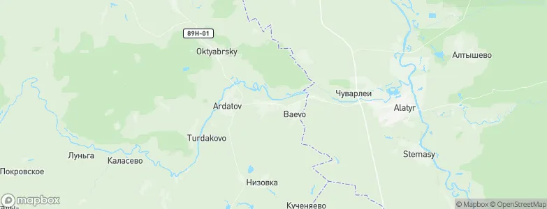 Turgenevo, Russia Map