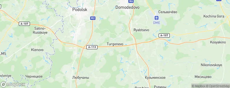 Turgenevo, Russia Map
