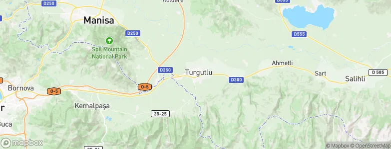 Turgutlu, Turkey Map