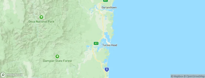 Turlinjah, Australia Map