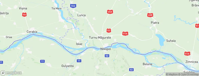 Turnu Măgurele, Romania Map