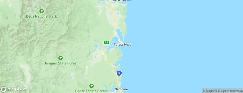 Tuross Head, Australia Map