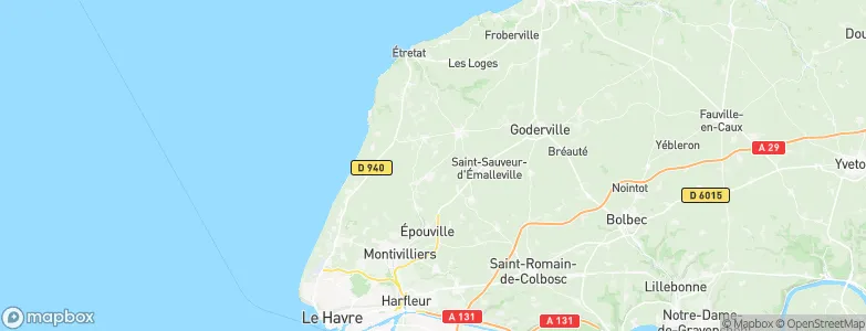 Turretot, France Map