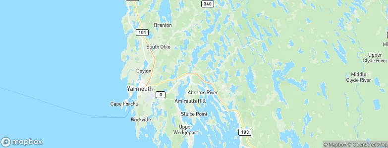 Tusket, Canada Map