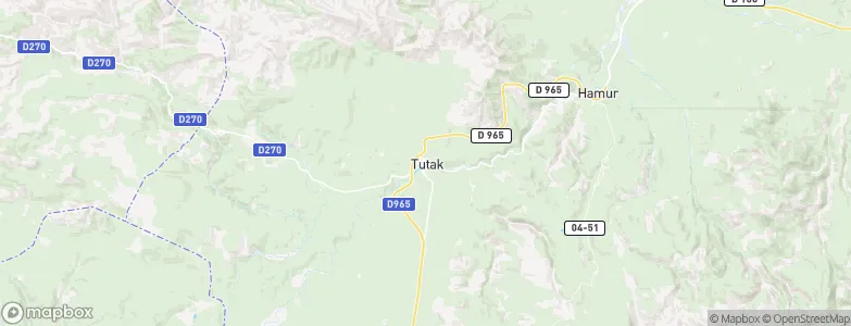 Tutak, Turkey Map