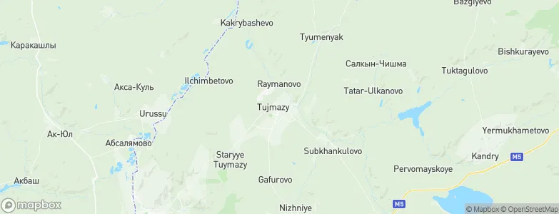 Tuymazy, Russia Map