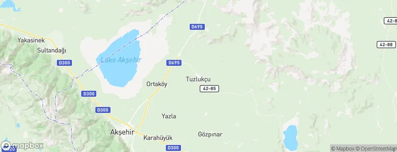 Tuzlukçu, Turkey Map