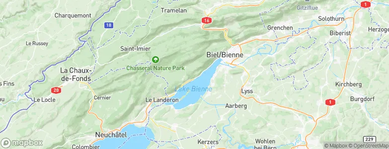 Twann, Switzerland Map