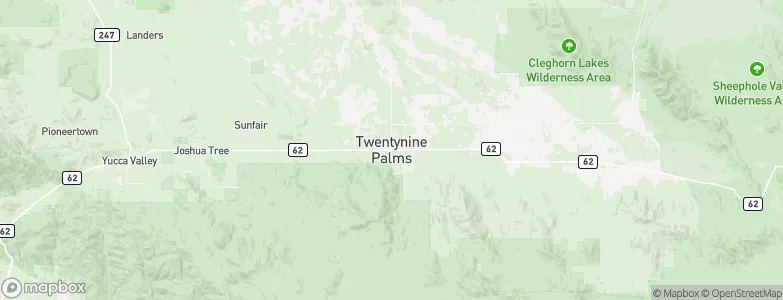 Twentynine Palms, United States Map