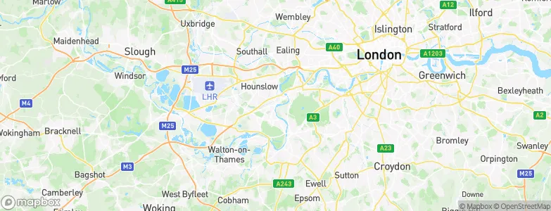 Twickenham, United Kingdom Map