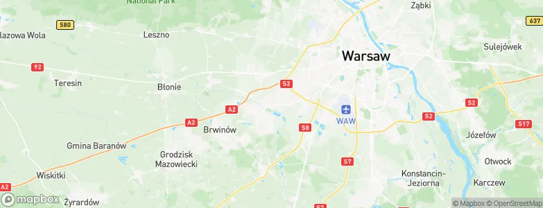 Tworki, Poland Map