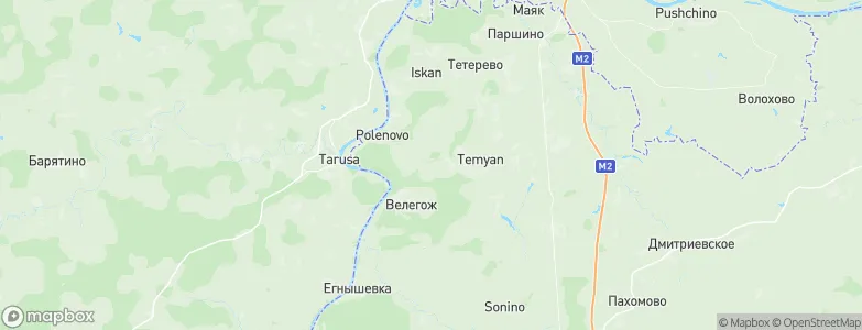 Tyapkino, Russia Map