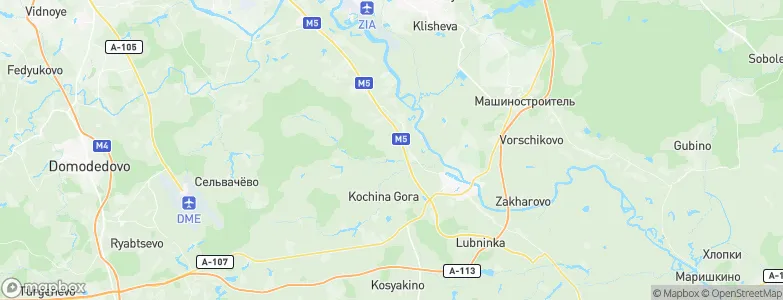 Tyazhino, Russia Map