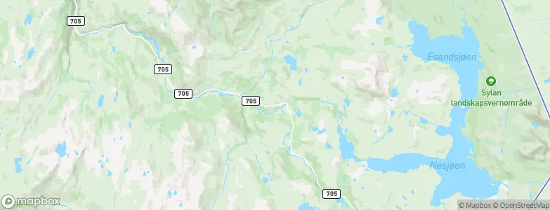 Tydal, Norway Map