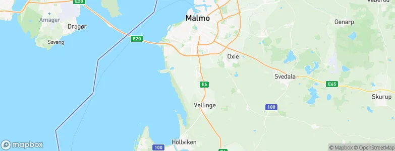 Tygelsjö, Sweden Map