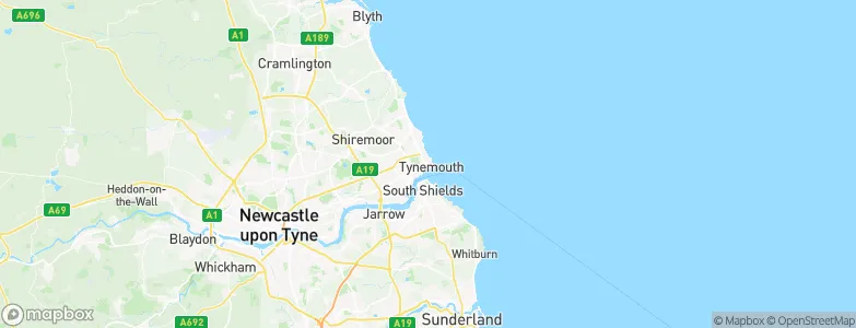 Tynemouth, United Kingdom Map