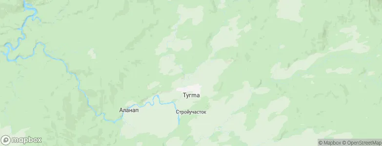 Tyrma, Russia Map