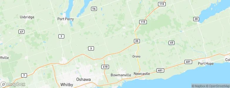 Tyrone, Canada Map