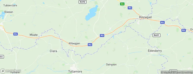 Tyrrellspass, Ireland Map
